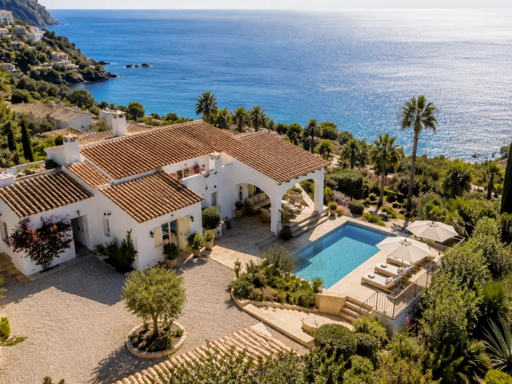 Dronefoto vakantiehuis
